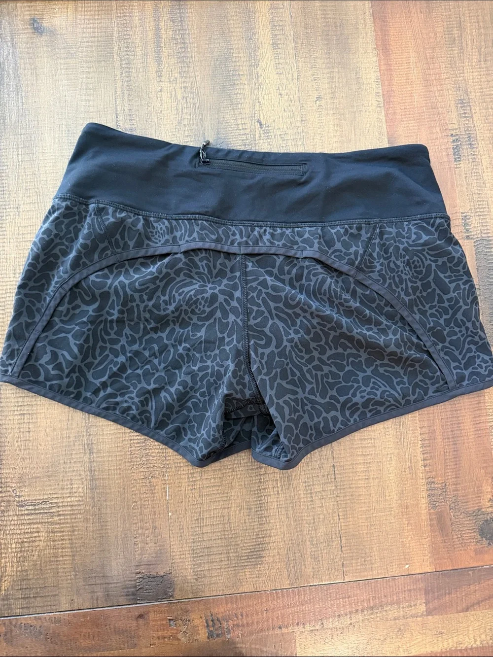 Lululemon Run Time Shorts in Printed Petal Camo Print